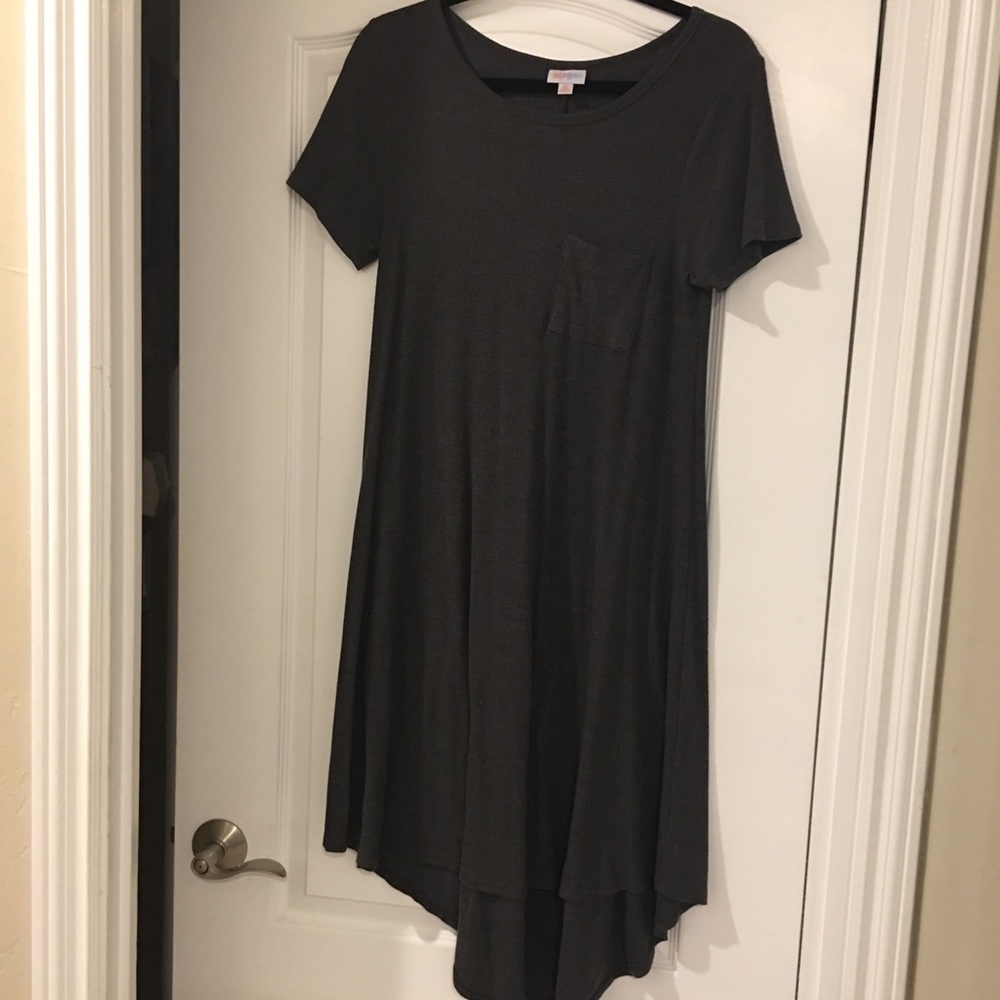 ⚡️FLASH SALE⚡️ Charcoal XS Lularoe Carly Dress